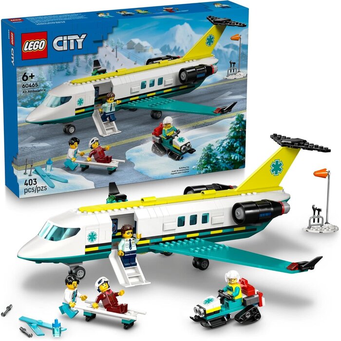 Lego 60465 Emergency Air Ambulance Airplane