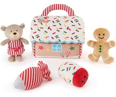 Baby Gund My First Gingerbread House Playset, 7.5 in