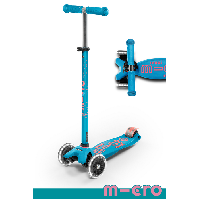 Micro Scooters Maxi Scooter - LED Aqua