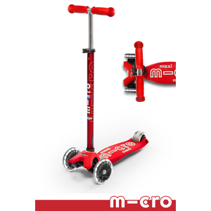 Maxi Scooter - LED Red