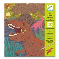 Djeco Scratch Cards Dinosaurs