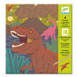 Scratch Cards Dinosaurs