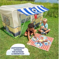 Little Kids Bluey Camping Activity Fort and games ages 3+