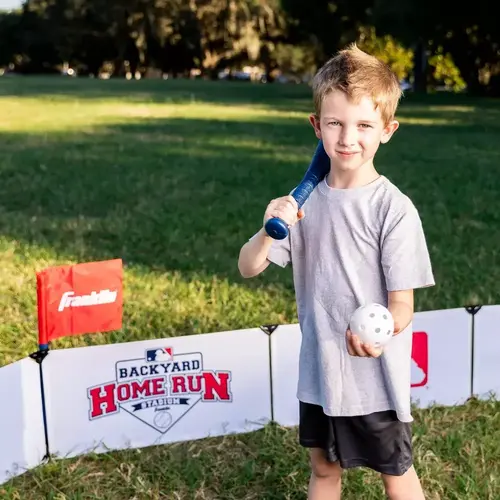 Franklin Sports MLB® Backyard Home Run Stadium for ages 3+