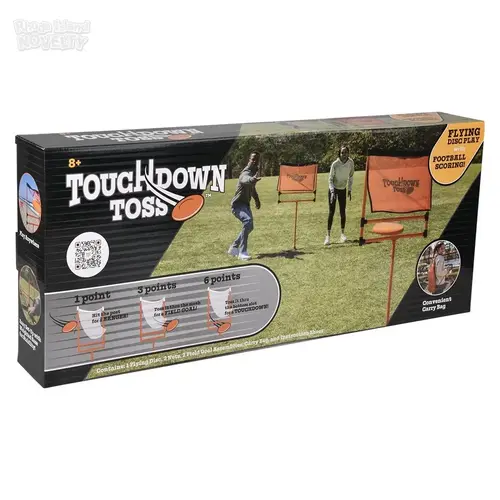 Touchdown Toss Outdoor Football and Disc Game ages 8+