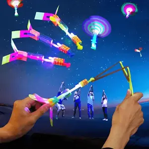 SpinCopter LED Slingshot Helicopter