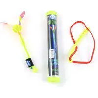 SpinCopter SpinCopter LED Slingshot Helicopter (assorted colors) 8+