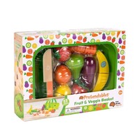 Fat Brain Pretendables Fruit & Veggie Basket pretend food ages 3+