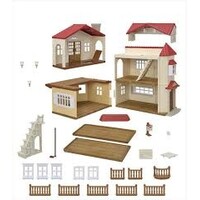 Calico Critters Red Roof  Country Home-Secret Attic Playroom