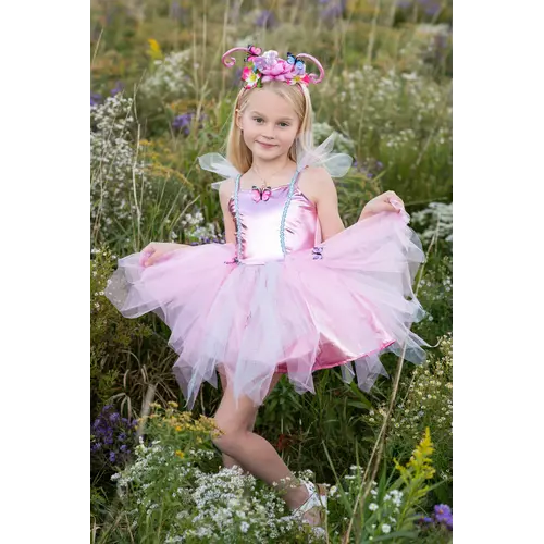 Great Pretenders Woodland Butterfly Dress & Headpiece, Size 5-6