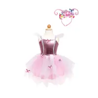 Great Pretenders Woodland Butterfly Dress & Headpiece, Size 5-6