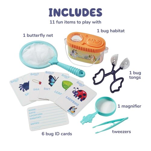 Bluey Bug Inspector Kit 3+ Little Kids Bluey Bug Inspector Kit 3+