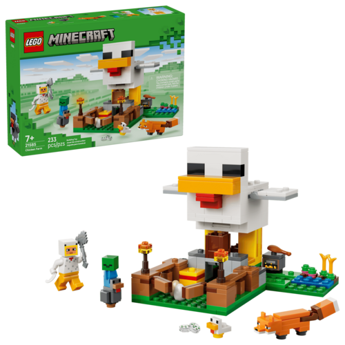 Lego 21585 Chicken Farm Minecraft 7+