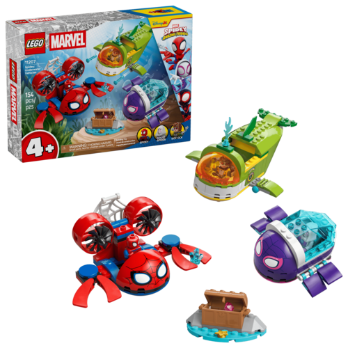 Lego 11207 Spidey: Underwater Vehicles