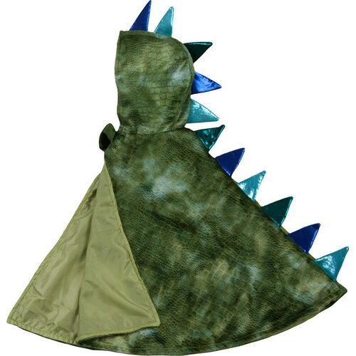 Dragon Toddler Cape, Green/Blue, Size 2-3T Great Pretenders Dragon Toddler Cape, Green/Blue, Size 2-3T