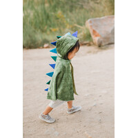 Dragon Toddler Cape, Green/Blue, Size 2-3T Great Pretenders Dragon Toddler Cape, Green/Blue, Size 2-3T