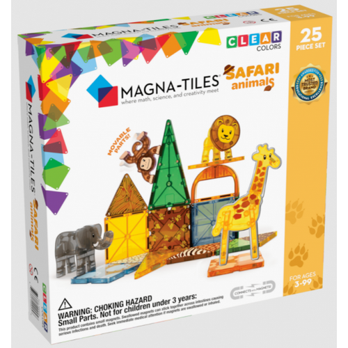 Magna-Tiles Safari Animals 25-Piece Set ages 3+