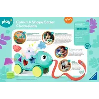 Colour & Shape Sorter Chameleon Brio Baby Colour & Shape Sorter Chameleon