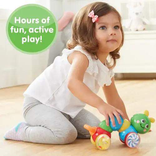 Kidoozie Kidoozie Press 'n Go Inchworm 12mos+