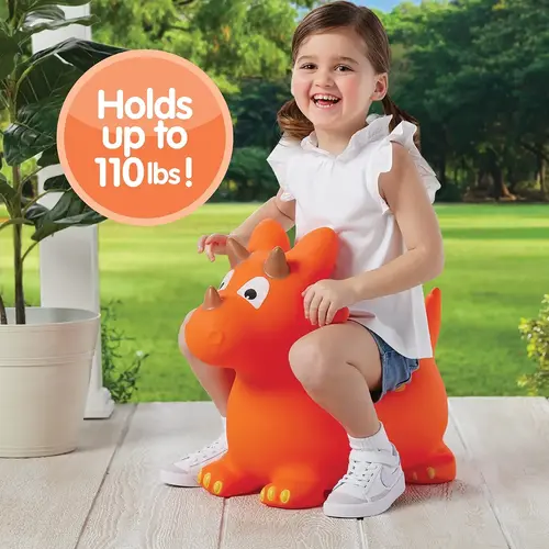 Kidoozie Bounce Around Dino - Inflatable Dinosaur Bouncer - Indoor & Outdoor Fun for Ages 2+ Kidoozie Kidoozie Bounce Around Dino - Inflatable Dinosaur Bouncer - Indoor & Outdoor Fun for Ages 2+