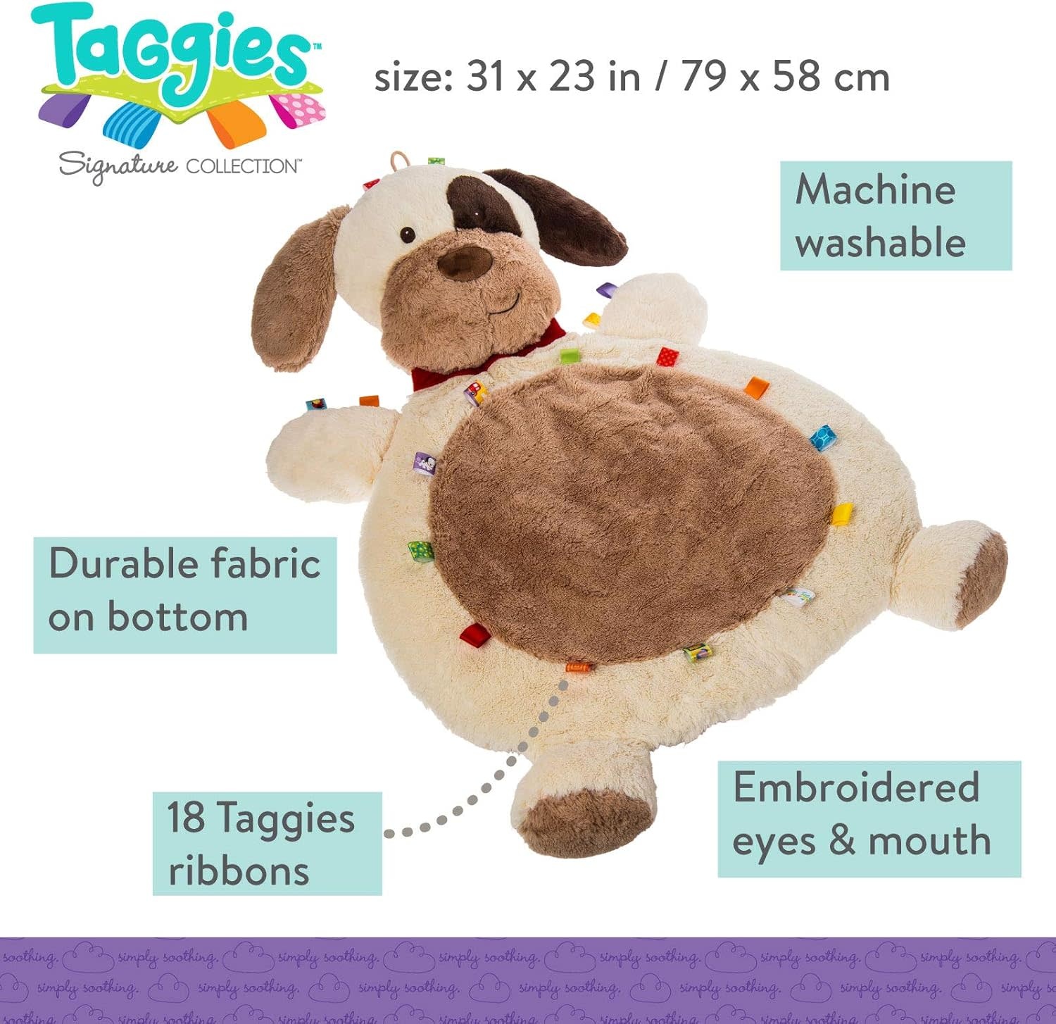 Taggies Buddy Dog Baby Mat