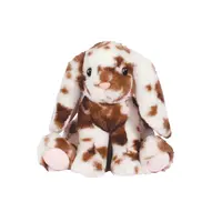 Douglas 15735 ROXIE BROWN WHITE SPOT BUNNY
