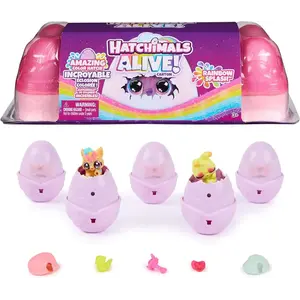 Hatchimals Alive Rainbow Splash Egg Carton