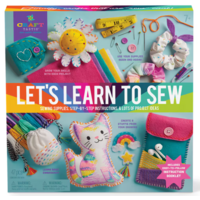 Ann Williams Craft-tastic® Let’s Learn to Sew - Kids’ Beginner Sewing Kit