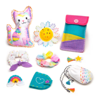 Ann Williams Craft-tastic® Let’s Learn to Sew - Kids’ Beginner Sewing Kit