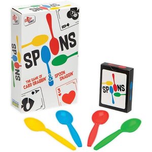 Spoons Card Games for Kids and Adults 3-5 Players