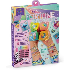 Craft-tastic DIY Fortune Bracelets 8+