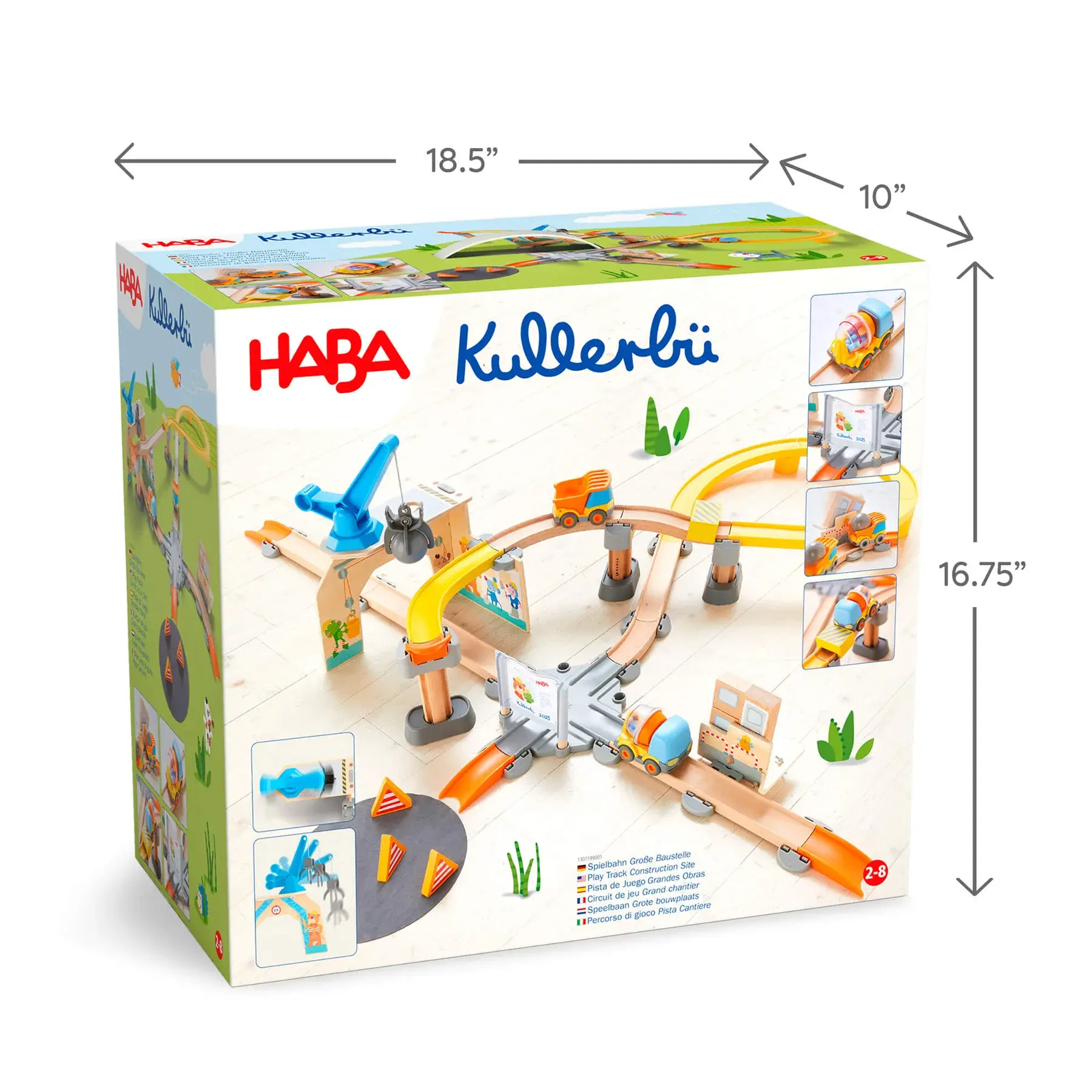 Kullerbu Construction Zone Play Track Set