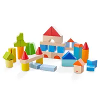 Haba Colored Building Blocks 46 Pc Set ages 1+ storage bag included