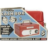 Schylling Locking Cash Box Retro 8+