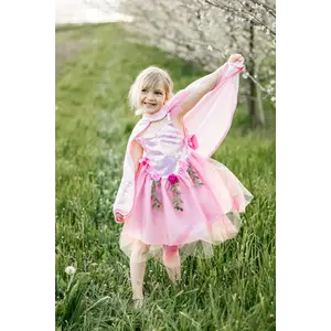 Sequins Forest Fairy Tunic, Pink, Size 5-6