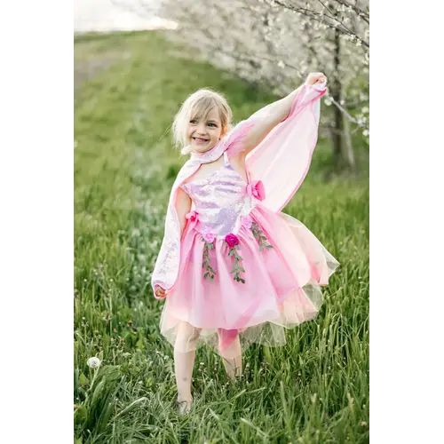 Great Pretenders Sequins Forest Fairy Tunic, Pink, Size 5-6