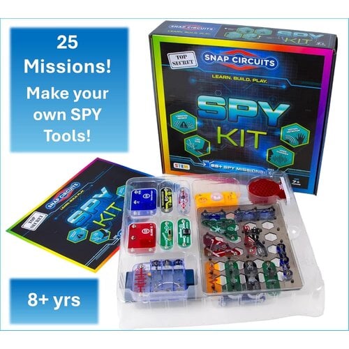 Snap Circuits® Spy Kit ages 7+ Snap Circuits Snap Circuits® Spy Kit ages 7+
