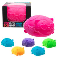 NeeDoh WILD CATS FUZZ BALL NEEDOH - assorted colors