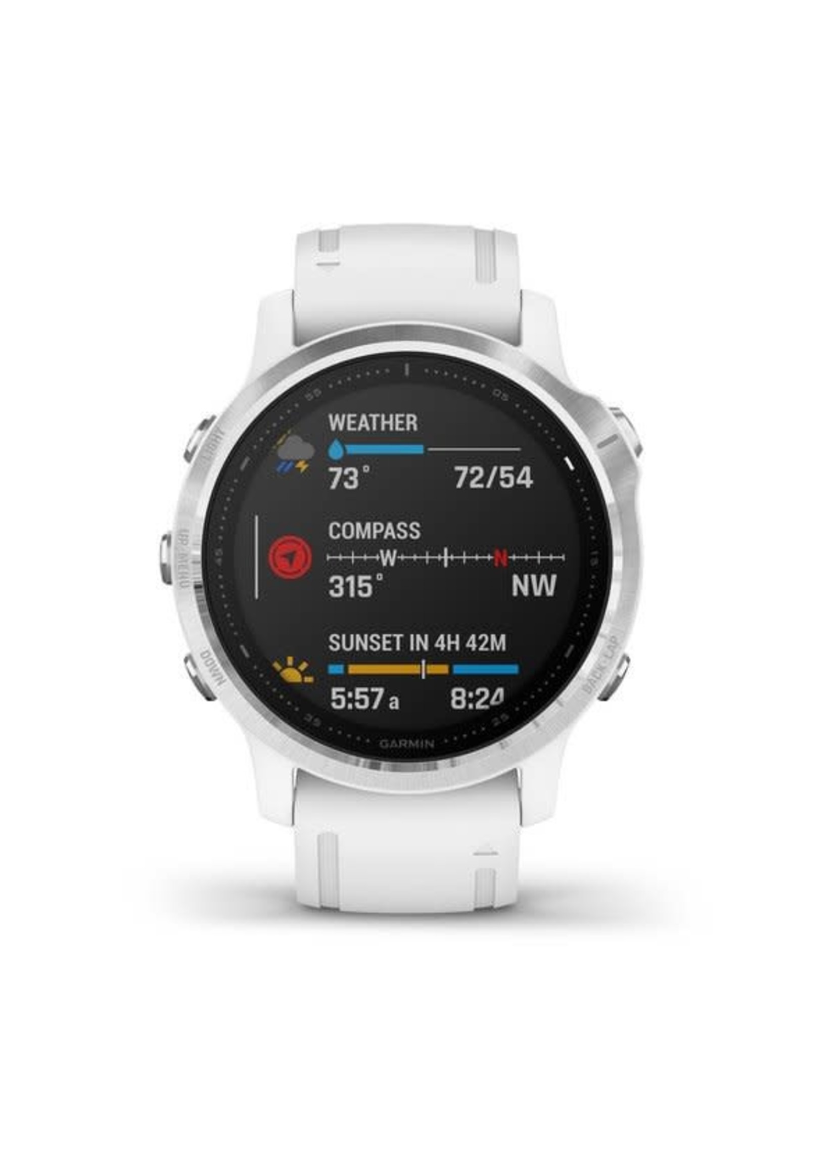 Garmin FENIX 6S SILVER WHITE