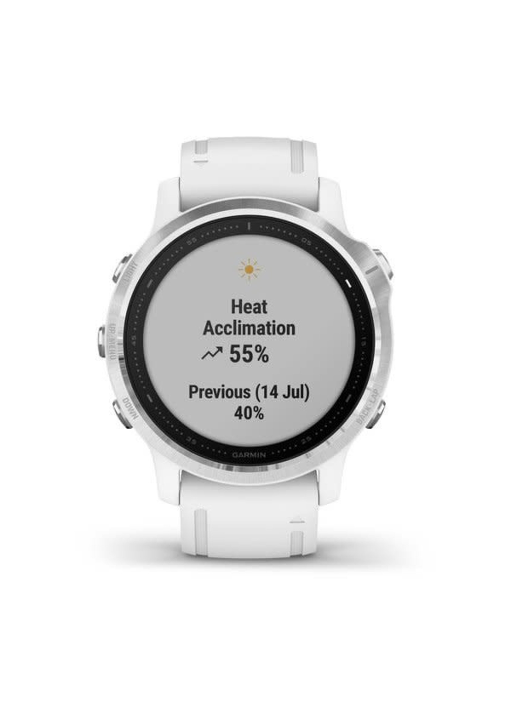 Garmin FENIX 6S SILVER WHITE