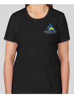 ARVADA TRI BLACK PERF TEE WOMEN'S