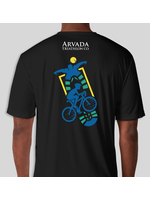 ARVADA TRI BLACK PERF TEE MEN'S