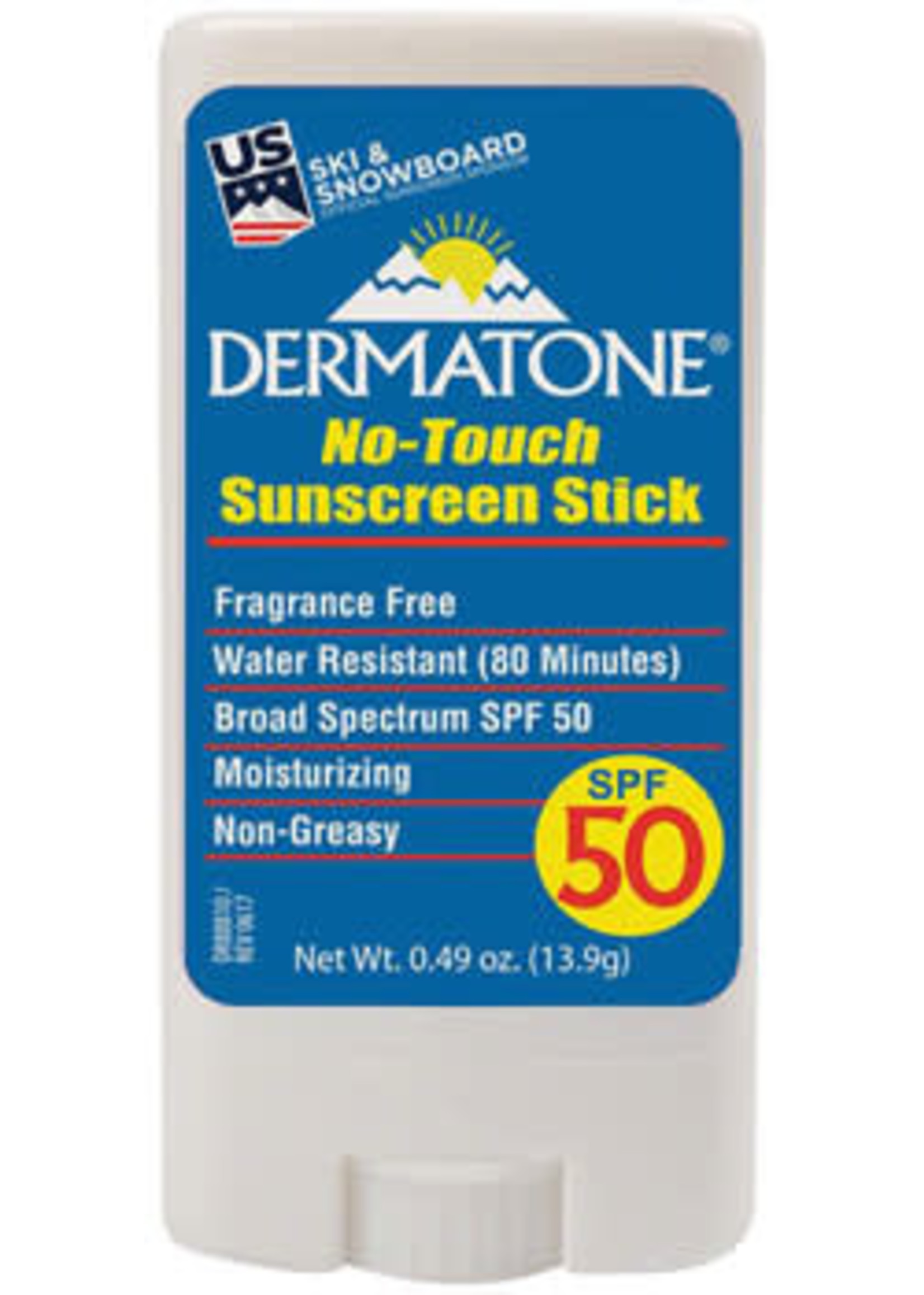 Dermatone No-Touch Sunscreen Stick - 0.49oz, SPF 50