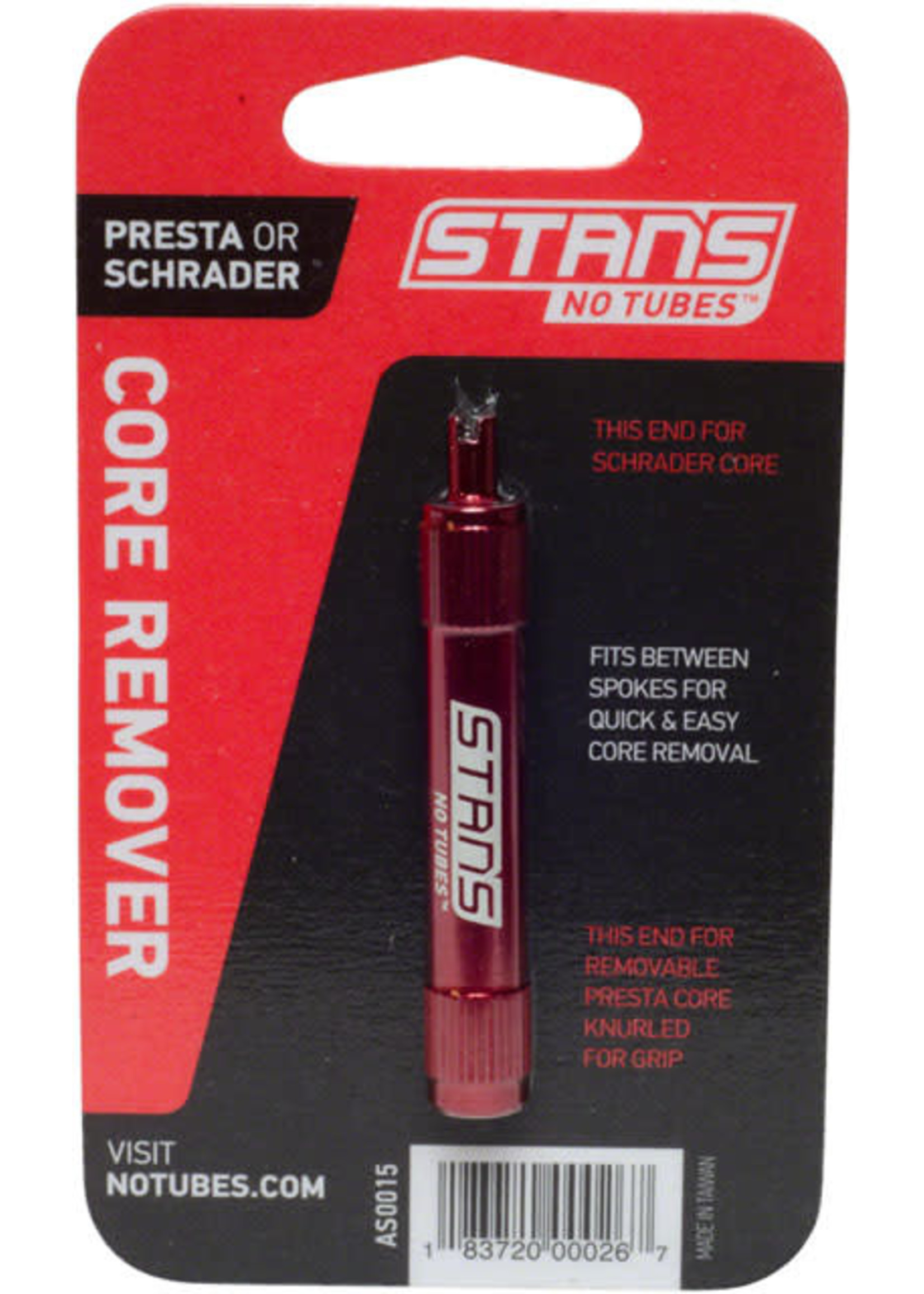 Stan's Stan's NoTubes Presta/Schrader Valve Core Removal Tool
