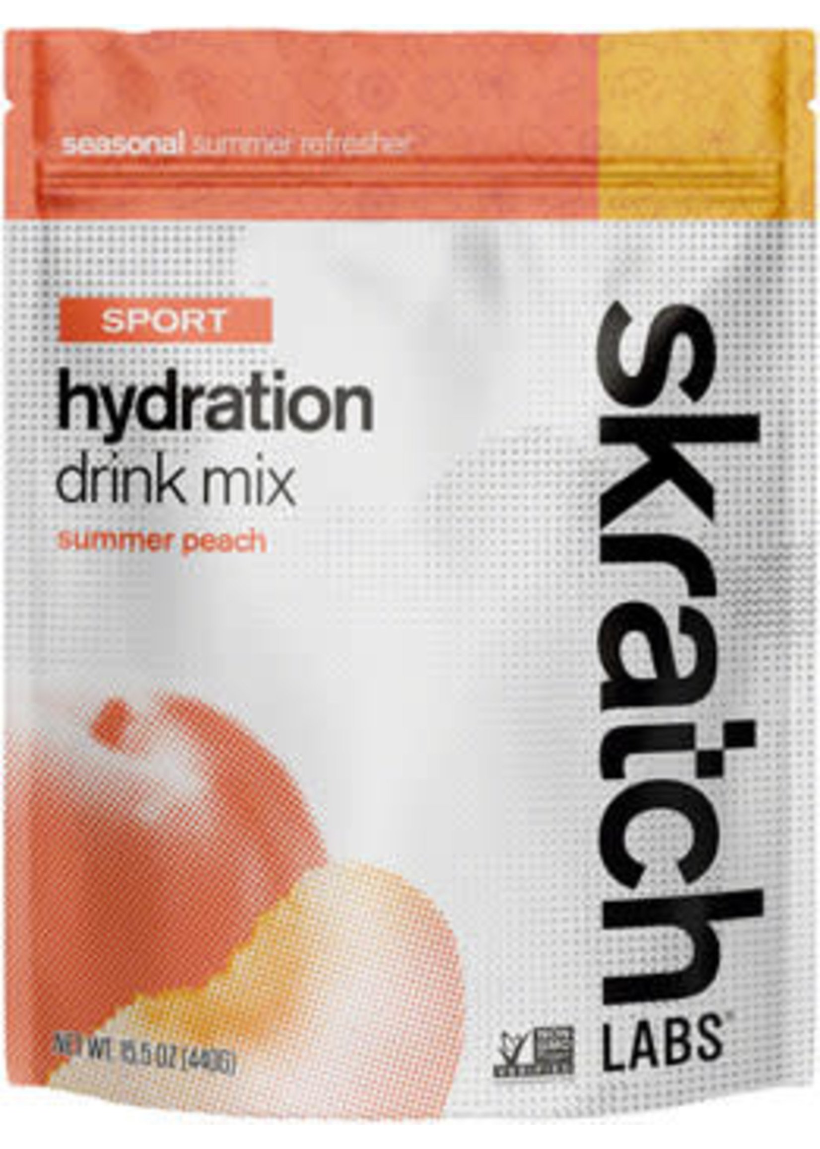 Skratch Skratch Labs Sport Hydration Drink Mix - Peach, 20-Serving Resealable Pouch