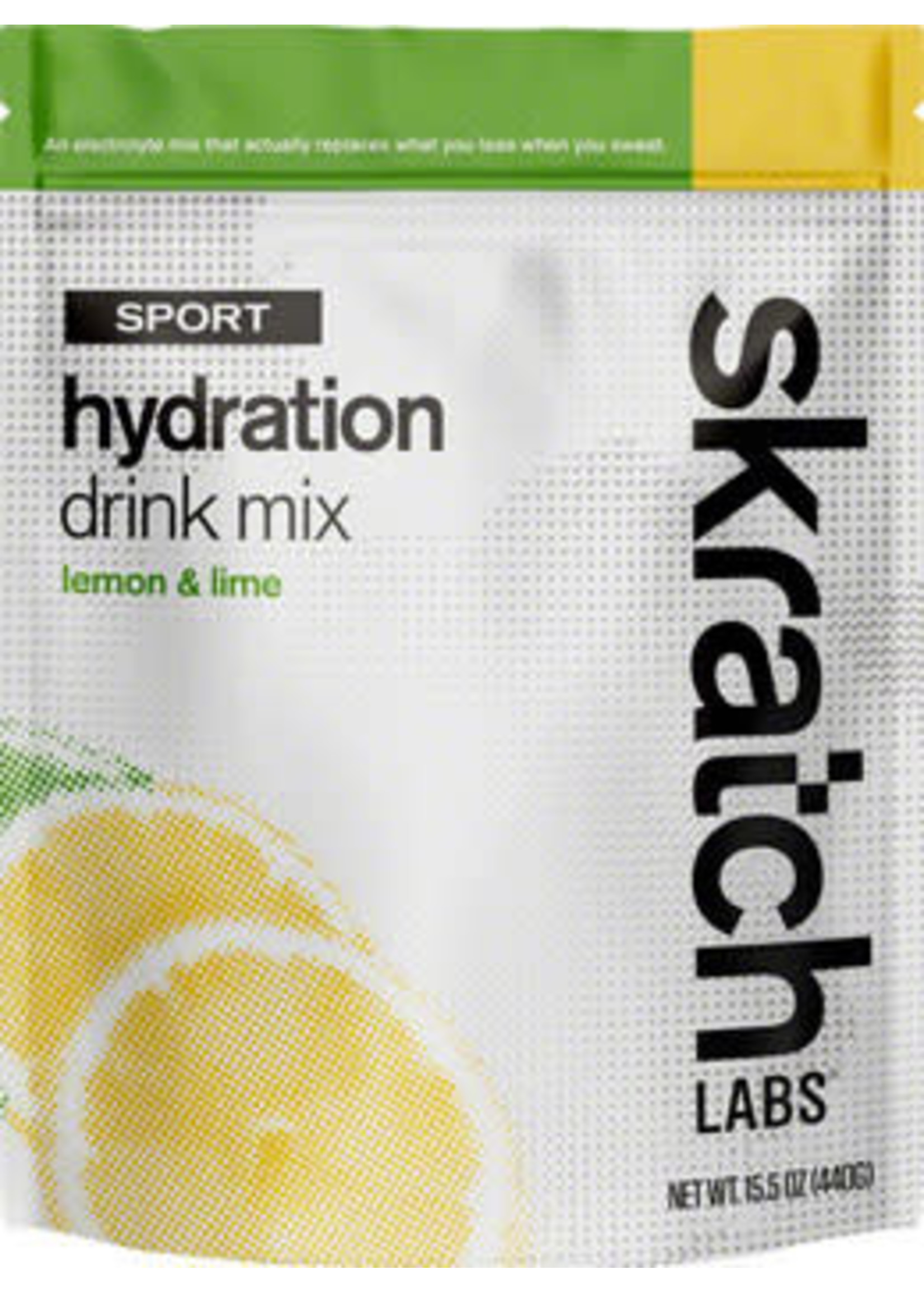 Skratch Skratch Labs Sport Hydration Drink Mix: Green Tea and Lemon, 20-Serving Resealable Pouch