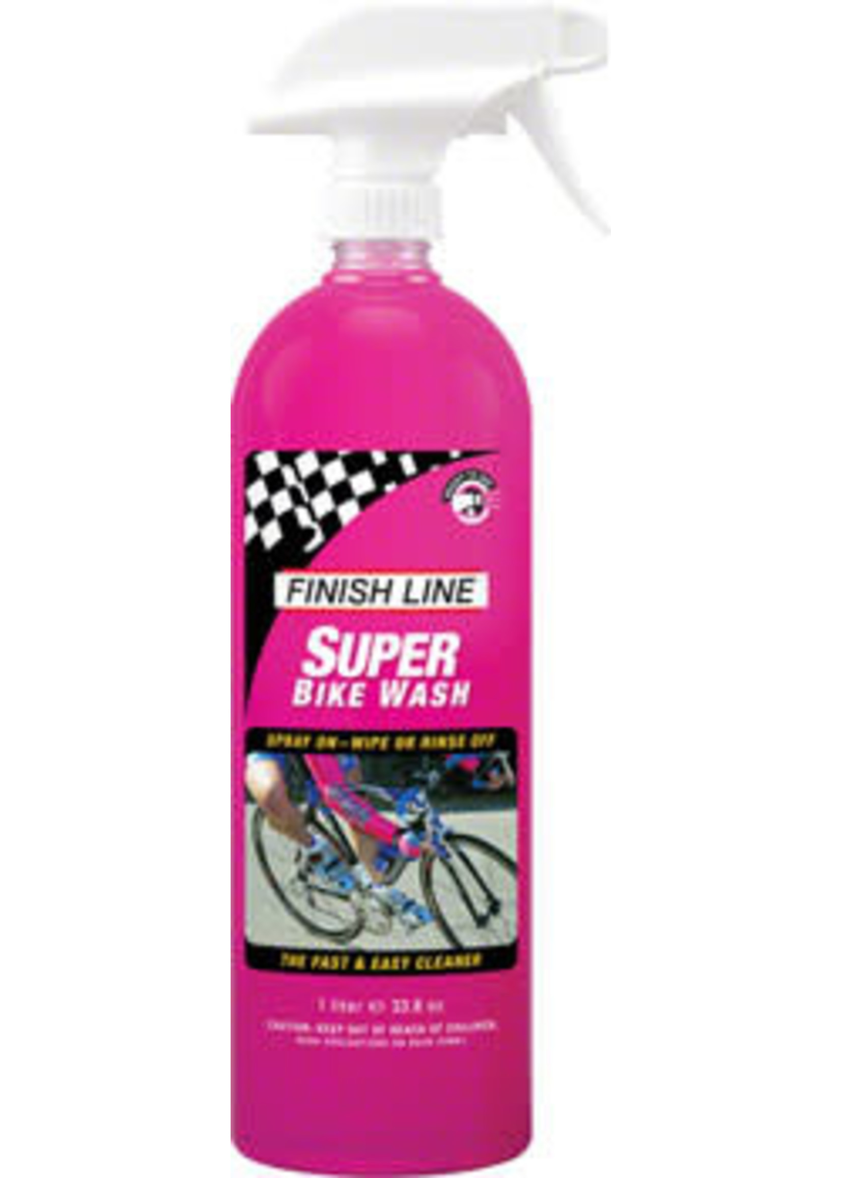 Finish Line Finish Line Super Bike Wash Cleaner, 34 oz Hand Spray Bottle