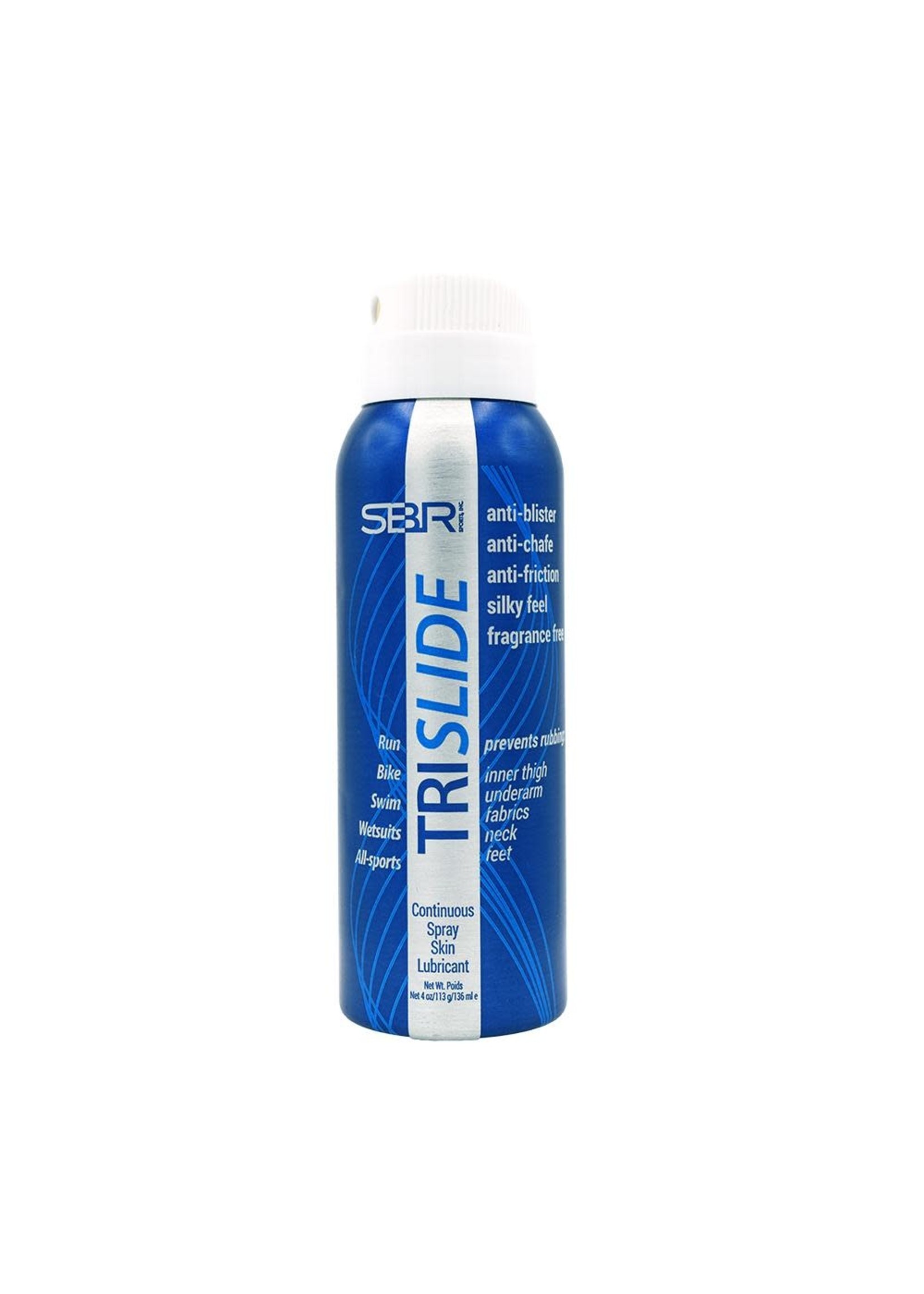 SBR Sports Inc TRISLIDE 4oz Continuous Spray Skin Lubricant