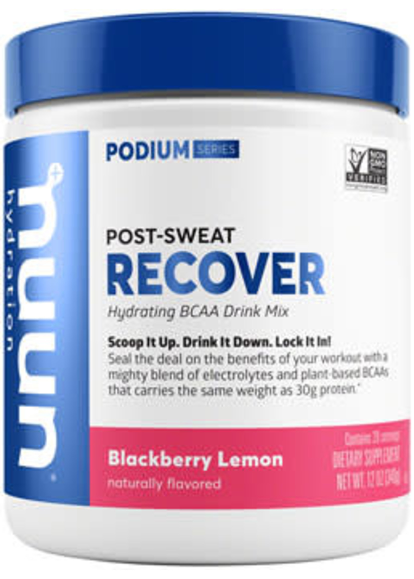 Nuun Nuun Recover Hydration Drink Mix: Blackberry Lemon, 20 Serving Canister