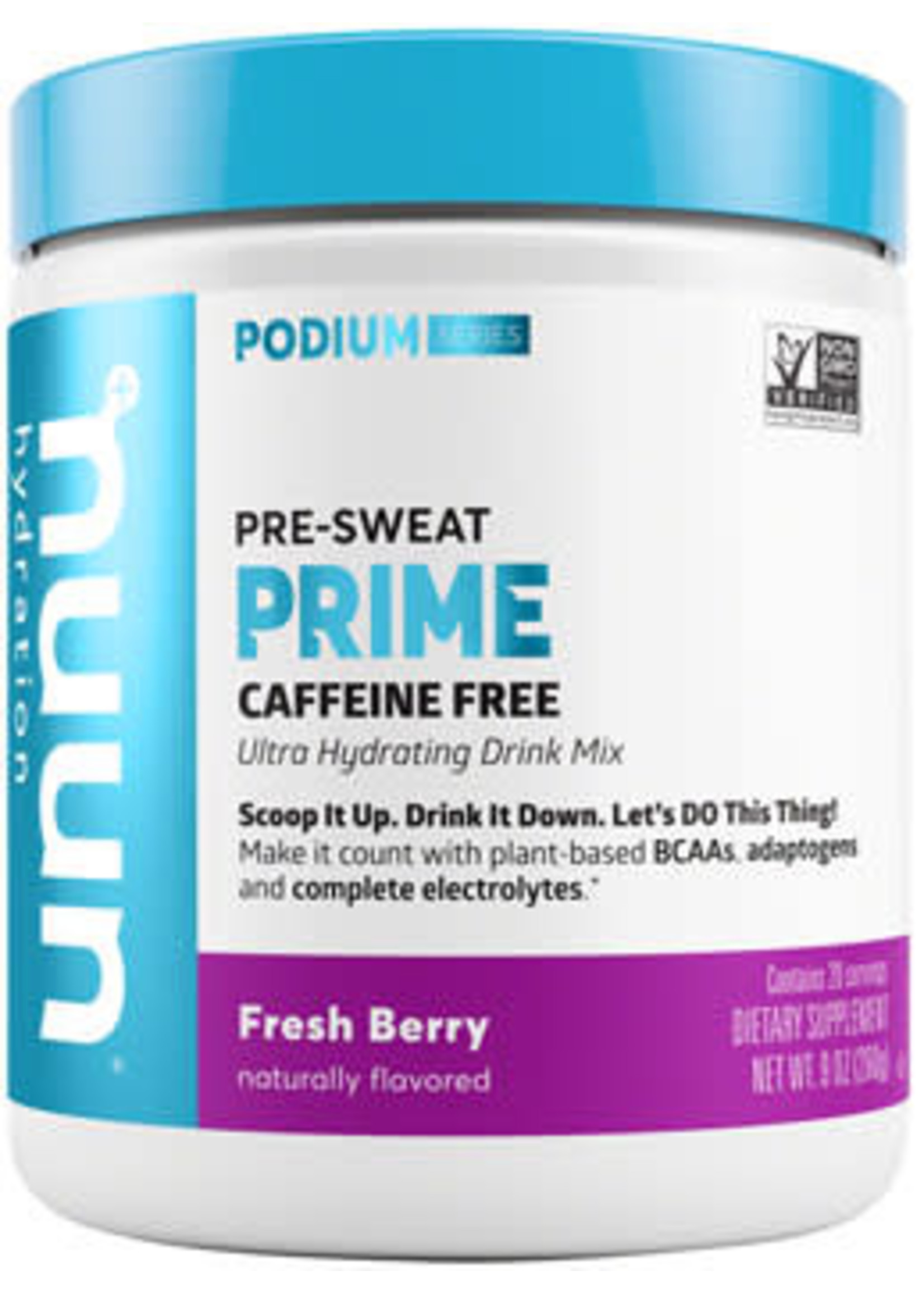 Nuun Nuun Prime Hydration Drink Mix: Fresh Berry, 20 Serving Canister